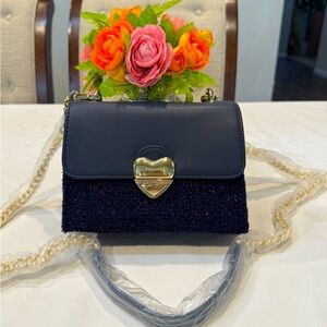 New & Authentic Mario Valentino chained shoulder bag